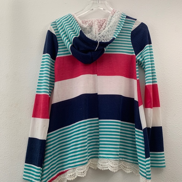 Self-Esteem light weight multi colored hoodie. - Picture 2 of 8